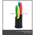 New Style Colorful Kitchen Knife Set with Stand